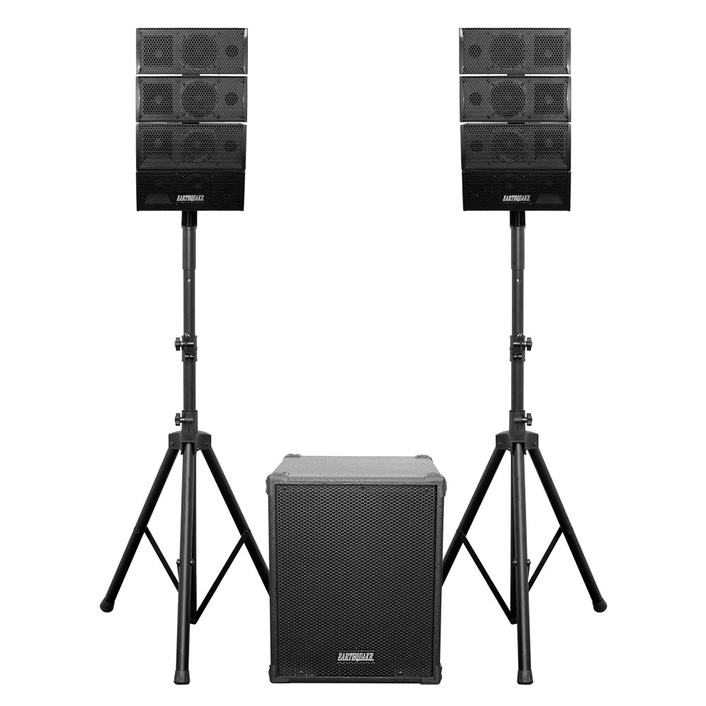 Earthquake Sound DJ-Quake 2.1 complete dj speakers set(system) - Click Image to Close